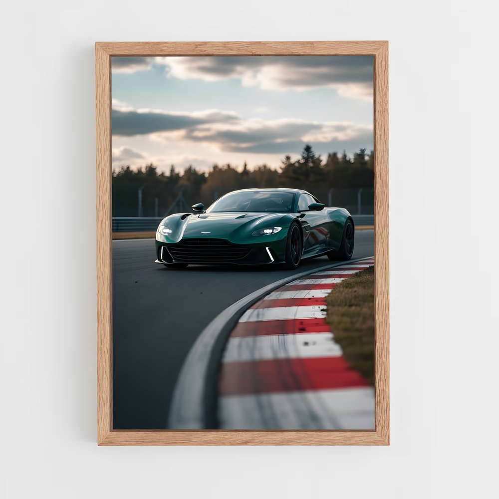 Poster Aston martin effrénée (vue 4)
